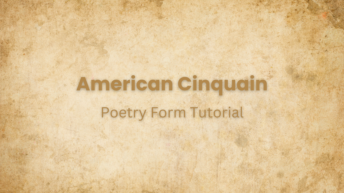 American Cinquain