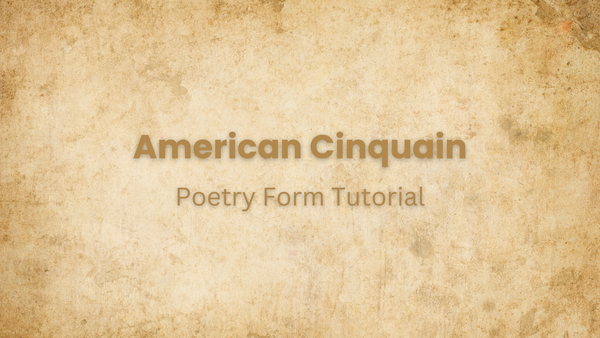 American Cinquain